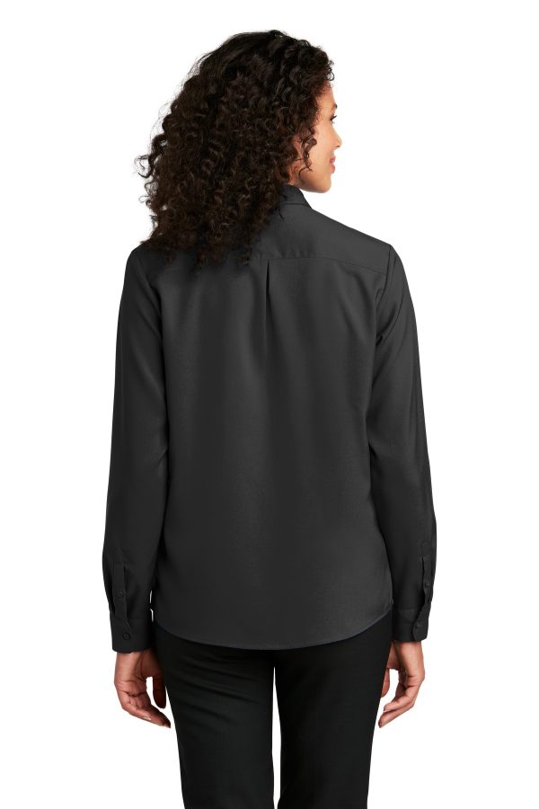 Port Authority  Ladies Long Sleeve Performance Staff Shirt LW401 - Image 4