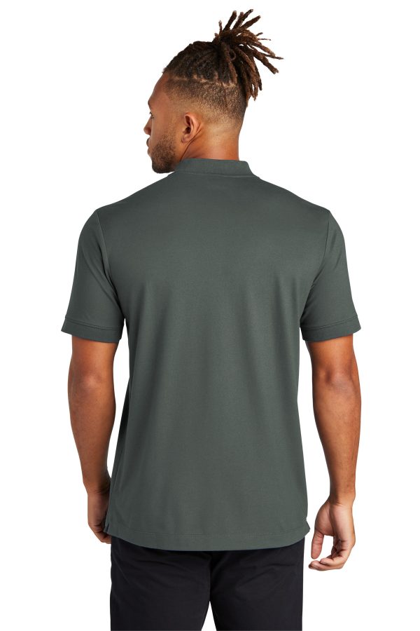 Mercer+Mettle Stretch Pique Henley MM1008 - Image 4