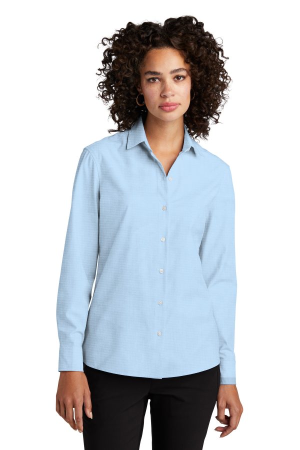 Mercer+Mettle Women's Long Sleeve Stretch Woven Shirt MM2001 - Image 3