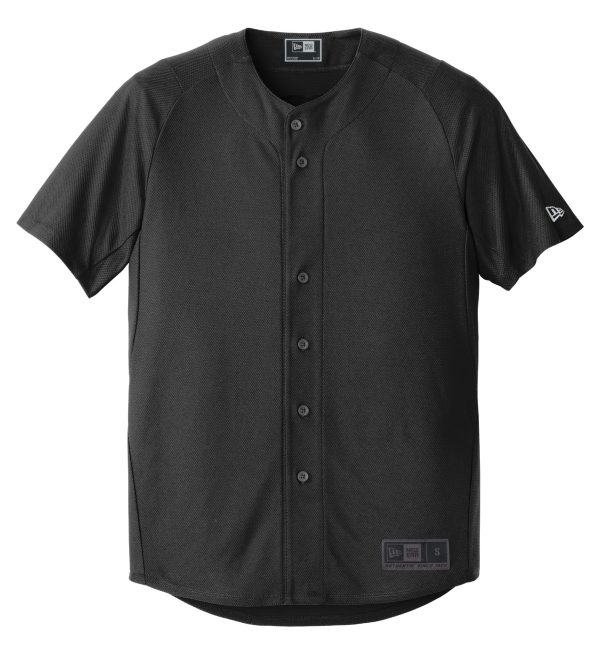 New Era Diamond Era Full-Button Jersey. NEA220