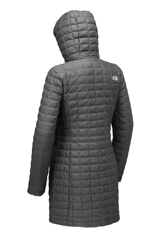 DISCONTINUED The North Face Ladies ThermoBall Eco Long Jacket NF0A5IRN - Image 4