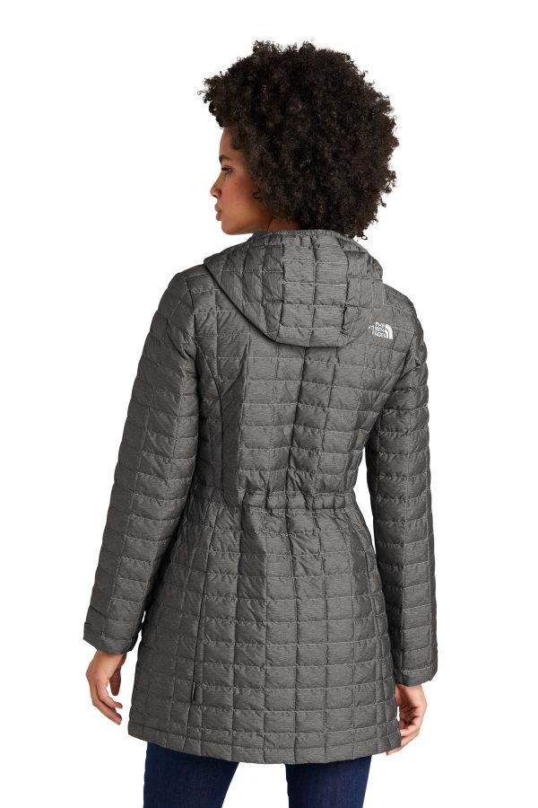 DISCONTINUED The North Face Ladies ThermoBall Eco Long Jacket NF0A5IRN - Image 2