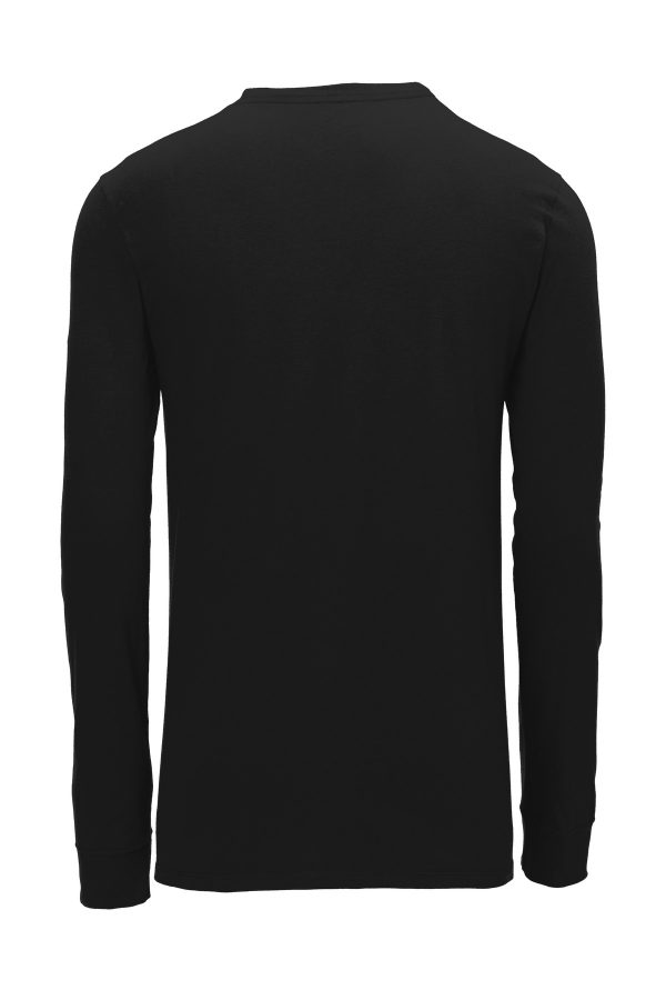 Nike Dri-FIT Cotton/Poly Long Sleeve Tee. NKBQ5230 - Image 4