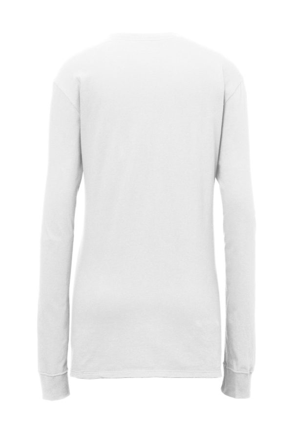 DISCONTINUED Nike Ladies Core Cotton Long Sleeve Tee. NKCD7300 - Image 4