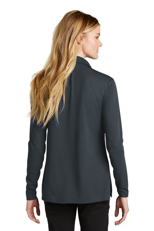 Nike Women's Dri-FIT Micro Pique 2.0 Long Sleeve Polo NKDC2105 - Image 2