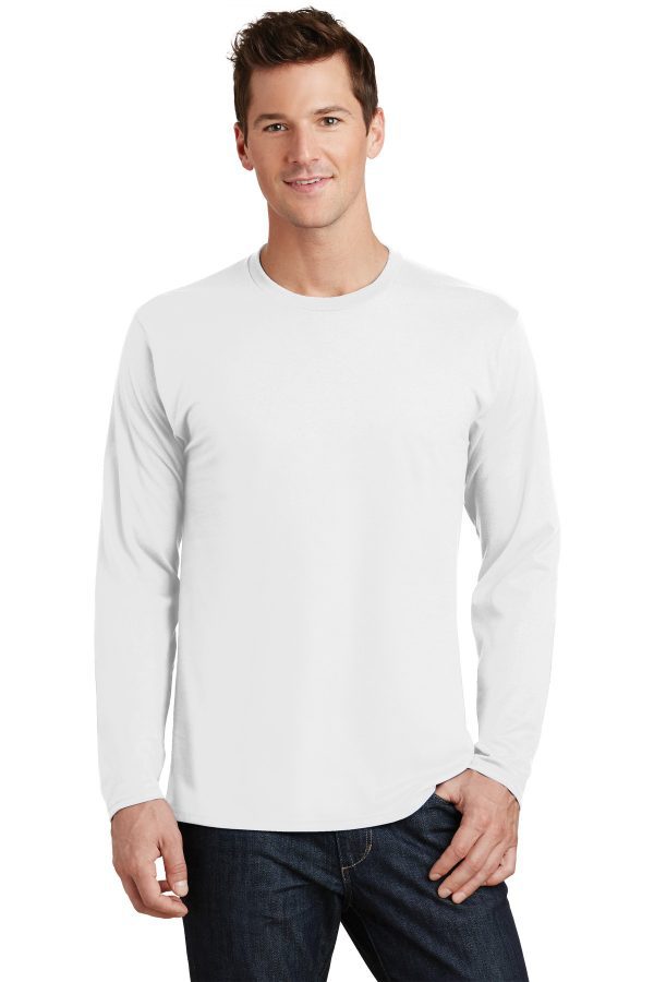 Port & Company® Long Sleeve Fan Favorite Tee. PC450LS - Image 3