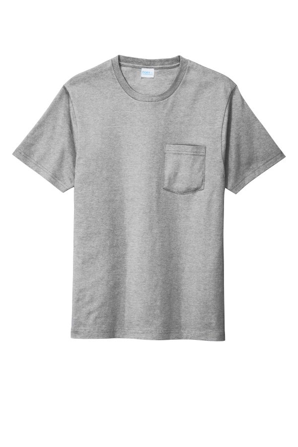 Port & Company Bouncer Pocket Tee PC600P