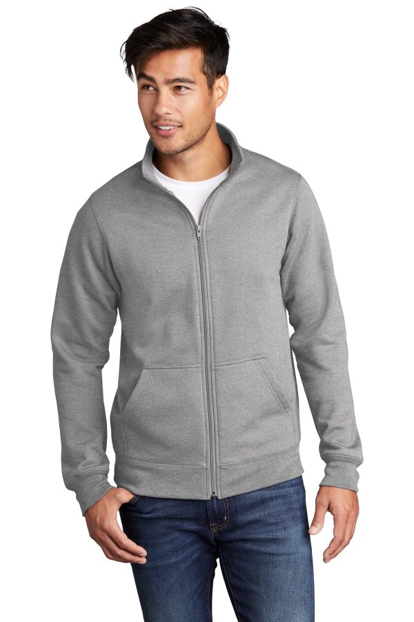 Port & Company Core Fleece Cadet Full-Zip Sweatshirt PC78FZ - Image 3