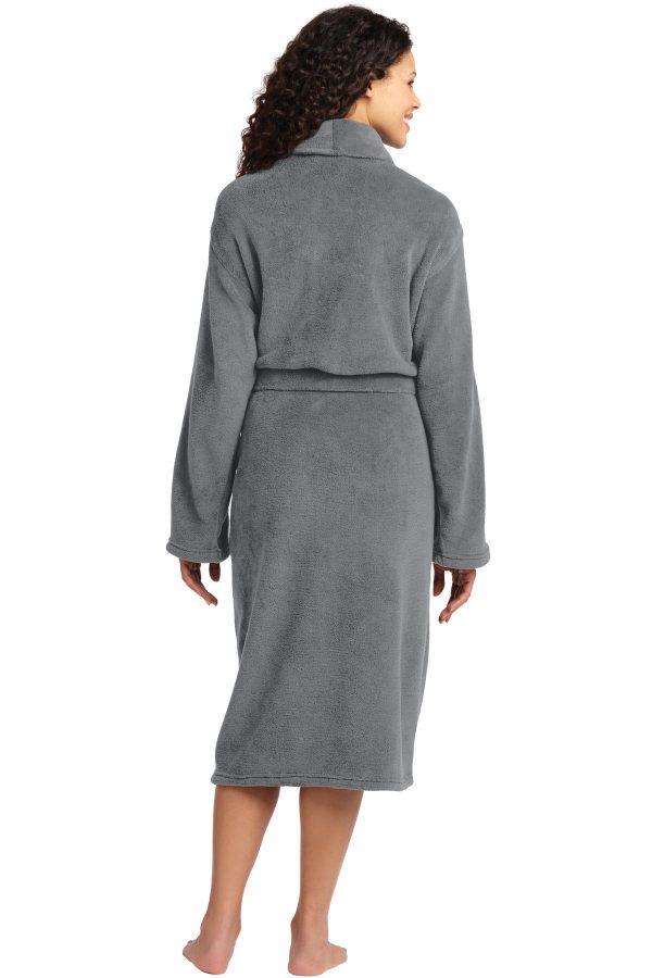 Port Authority Plush Microfleece Shawl Collar Robe. R102 - Image 4