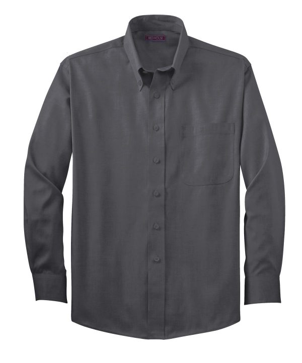 DISCONTINUED Red House - Non-Iron Pinpoint Oxford Shirt.  RH24 - Image 3