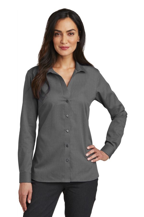 Red House®  Ladies Nailhead Non-Iron Shirt. RH470 - Image 3