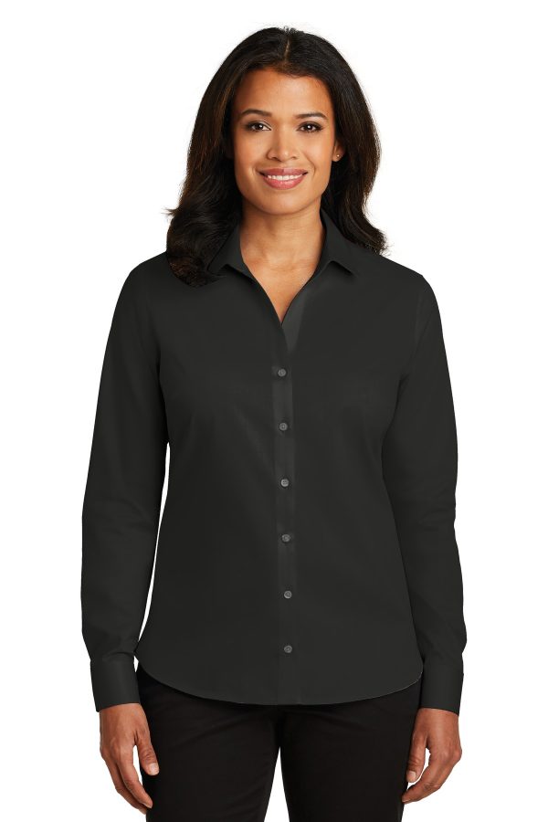 Red House® Ladies Non-Iron Twill Shirt. RH79 - Image 3