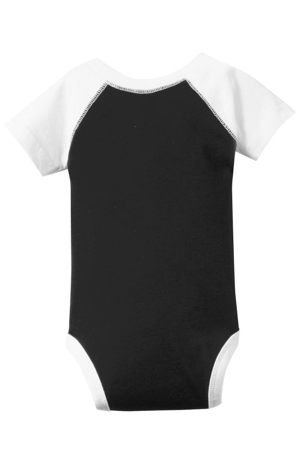 Rabbit Skins Infant Baseball Fine Jersey Bodysuit. RS4430 - Image 2