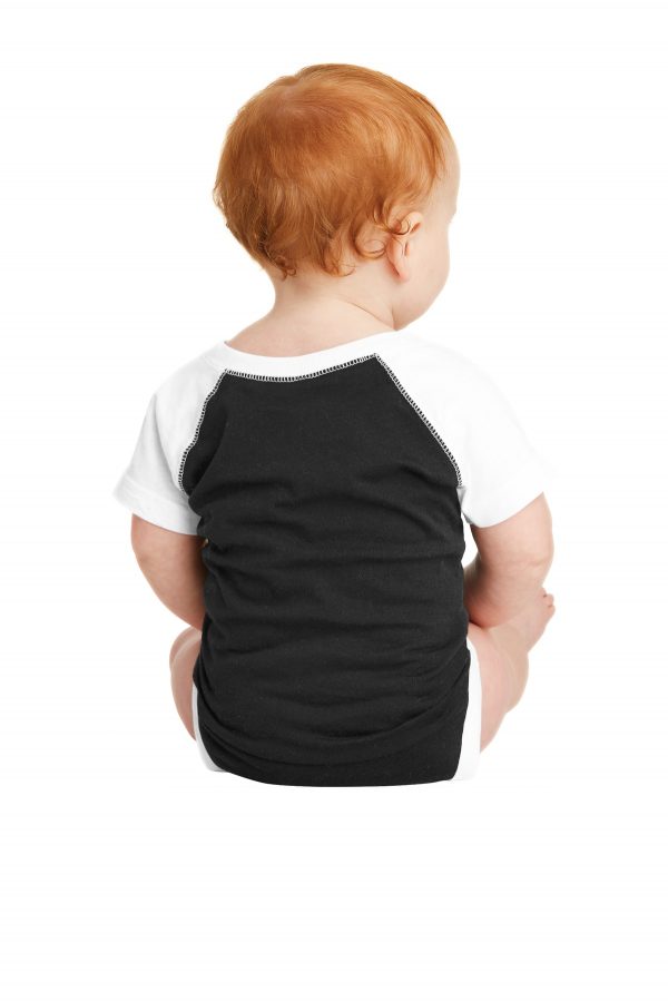 Rabbit Skins Infant Baseball Fine Jersey Bodysuit. RS4430 - Image 4