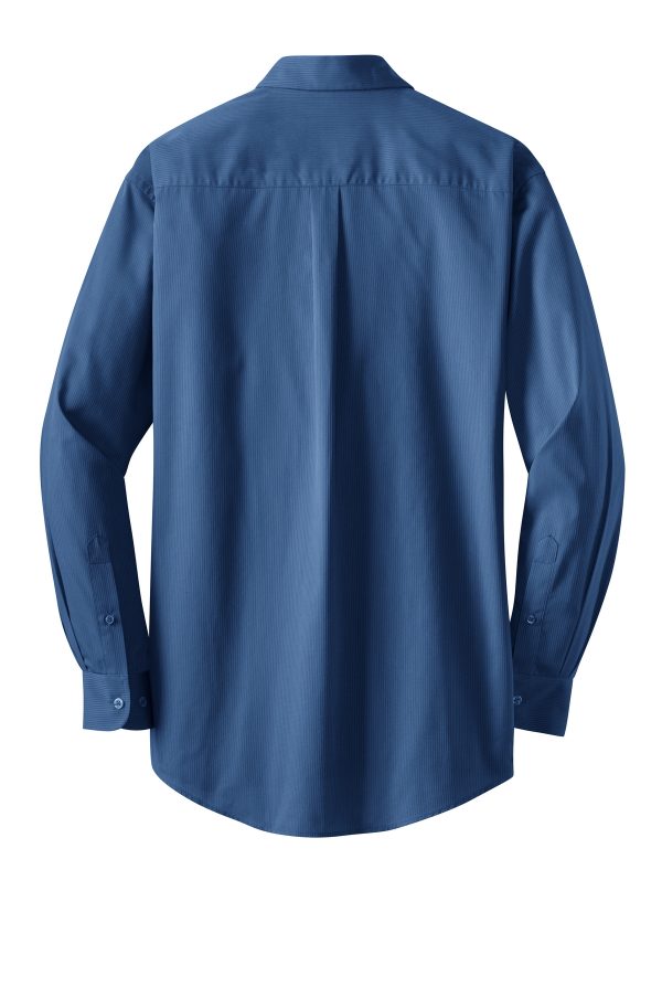 DISCONTINUED Port Authority Tall Tonal Pattern Easy Care Shirt. TLS613 - Image 3