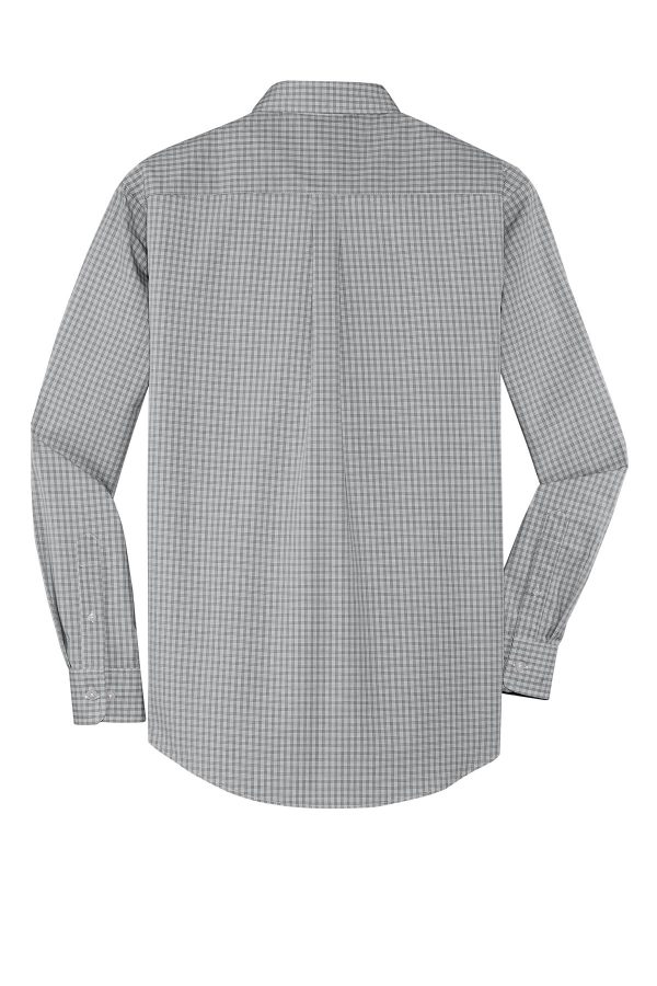 Port Authority Plaid Pattern Easy Care Shirt. S639 - Image 2