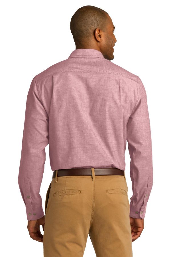 DISCONTINUED Port Authority Chambray Shirt. S653 - Image 2