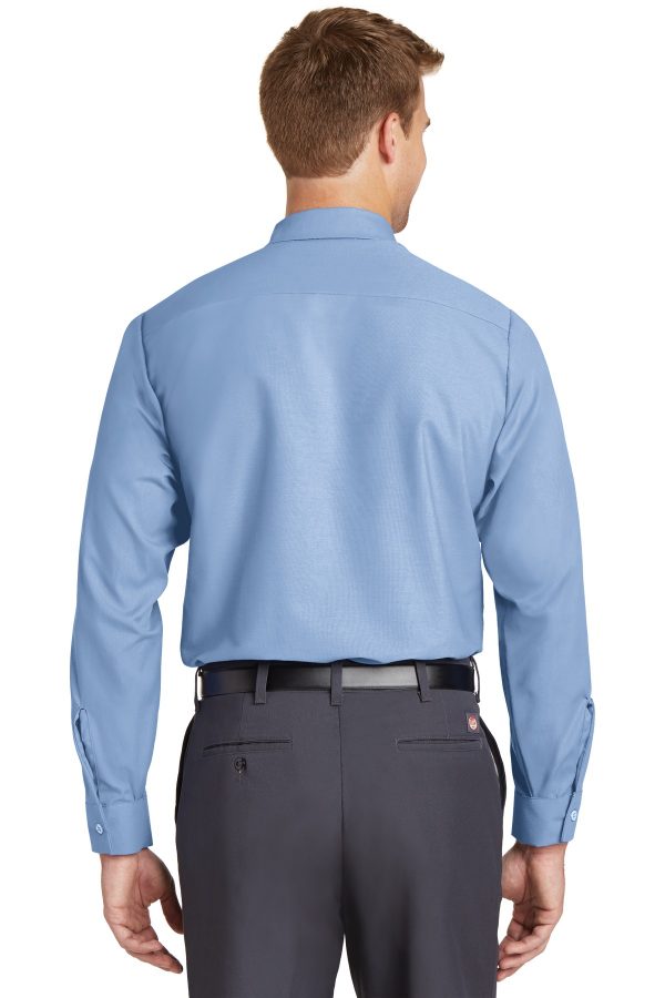 Red Kap Long Sleeve Industrial Work Shirt.  SP14 - Image 4