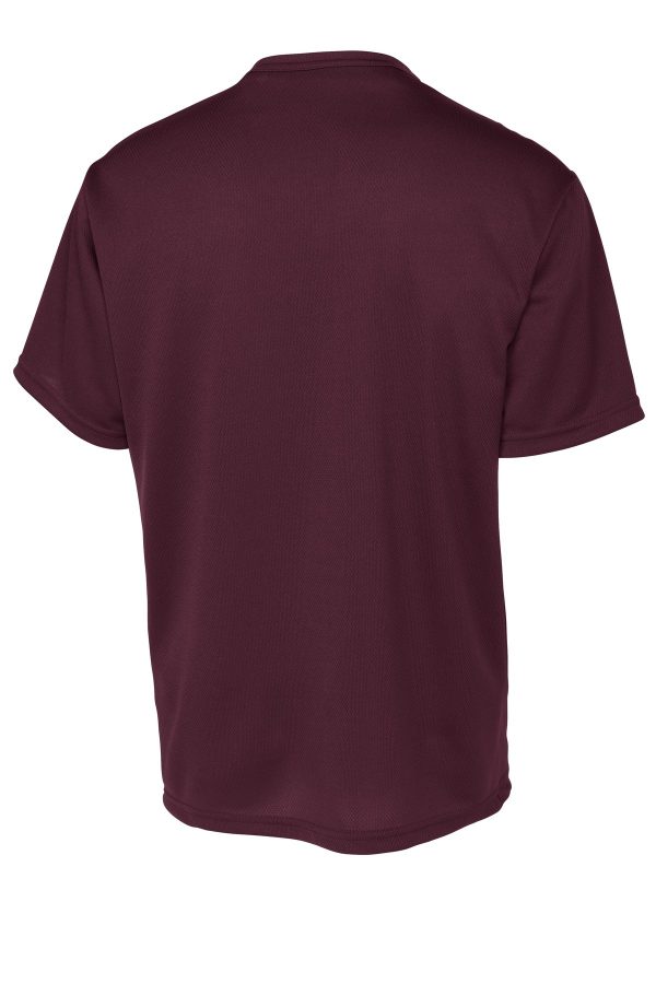 DISCONTINUED Sport-Tek PosiCharge Tough Mesh Henley. ST215 - Image 3