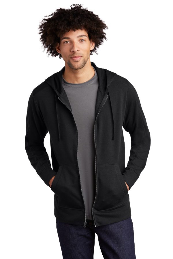 Sport-Tek PosiCharge Tri-Blend Wicking Fleece Full-Zip Hooded Jacket ST293 - Image 3