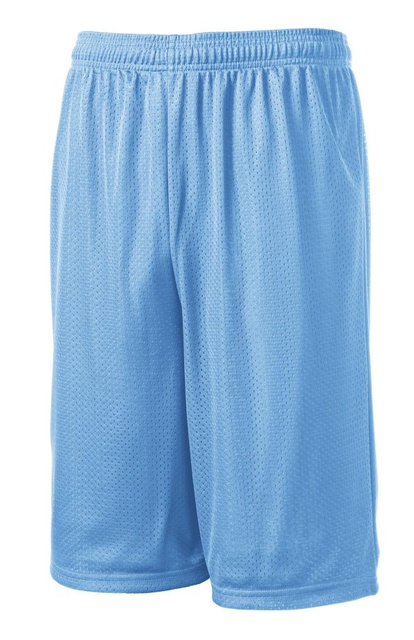 DISCONTINUED Sport-Tek Extra Long PosiCharge Classic Mesh Short. ST511 - Image 3