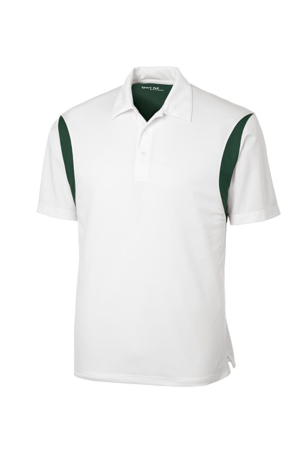 DISCONTINUED Sport-Tek Back Blocked Micropique Sport-Wick Polo. ST656 - Image 2