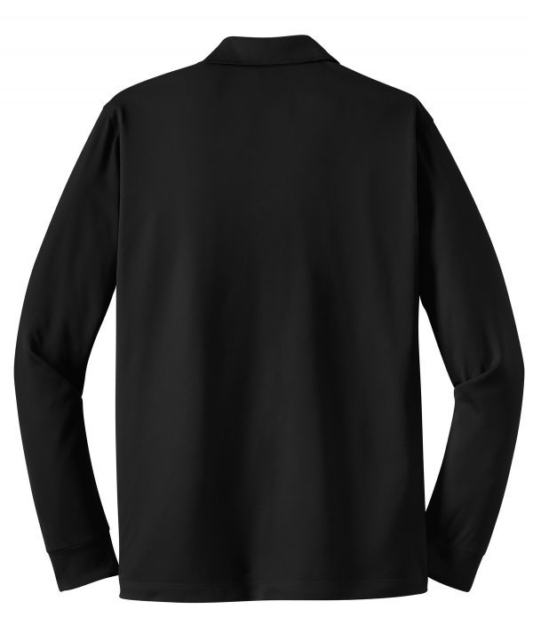 Sport-Tek Long Sleeve Micropique Sport-Wick Polo. ST657 - Image 2