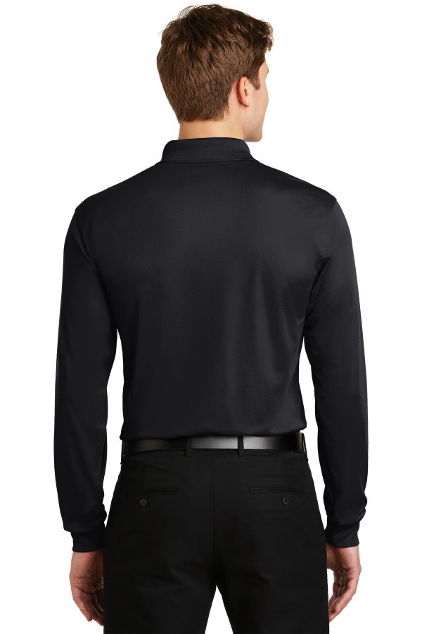 Sport-Tek Long Sleeve Micropique Sport-Wick Polo. ST657 - Image 4