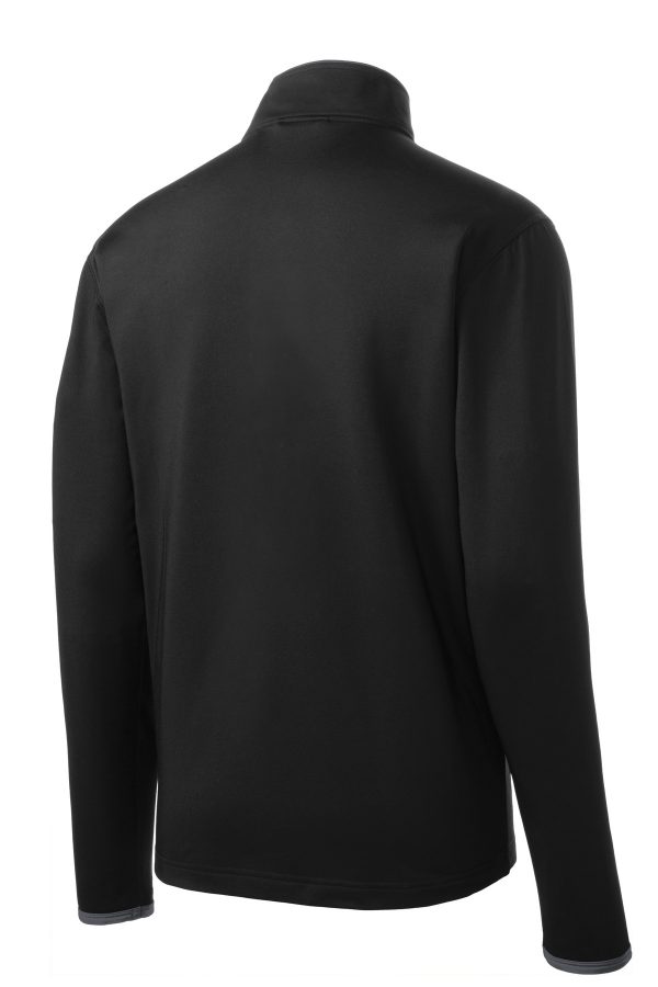 Sport-Tek Sport-Wick Stretch Contrast Full-Zip Jacket. ST853 - Image 2