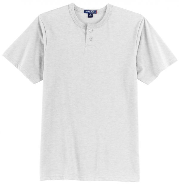 DISCONTINUED Sport-Tek Short Sleeve Henley.  T210 - Image 2