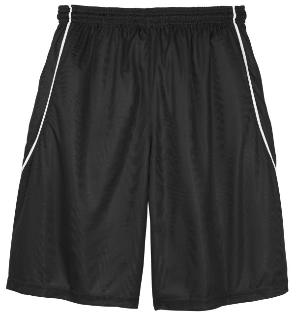 Sport-Tek PosiCharge Mesh Reversible Spliced Short. T565 - Image 2