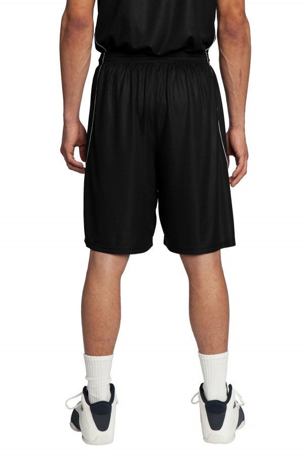 Sport-Tek PosiCharge Mesh Reversible Spliced Short. T565 - Image 4