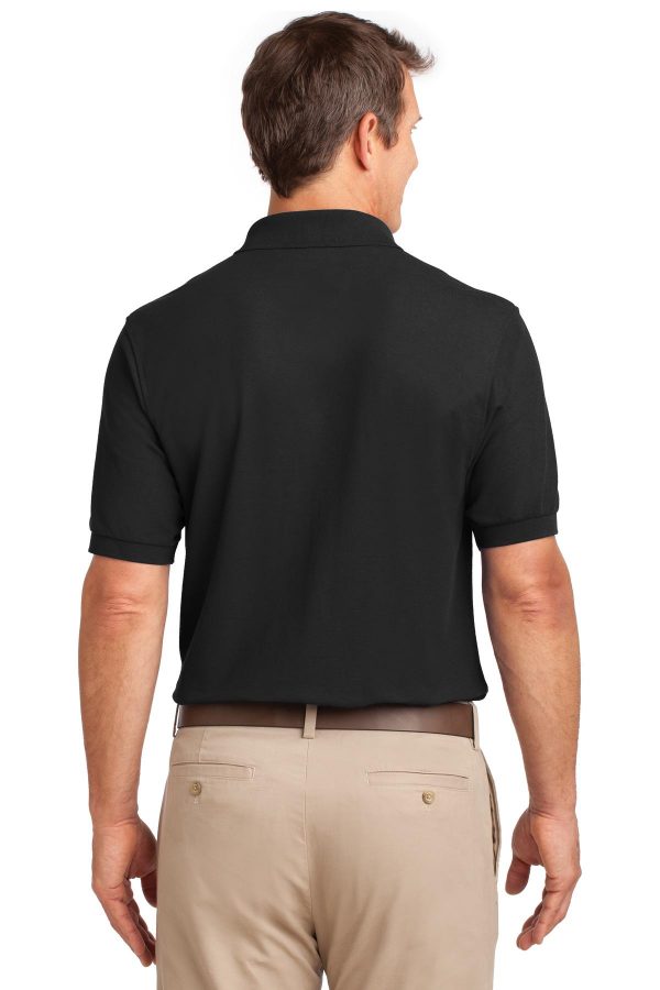 Port Authority Tall Silk Touch Polo with Pocket. TLK500P - Image 4