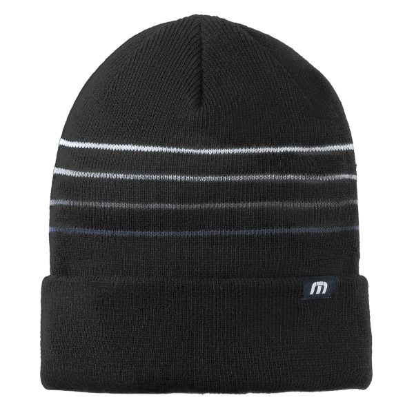 TravisMathew Striped Cuffed Beanie TM1MY393