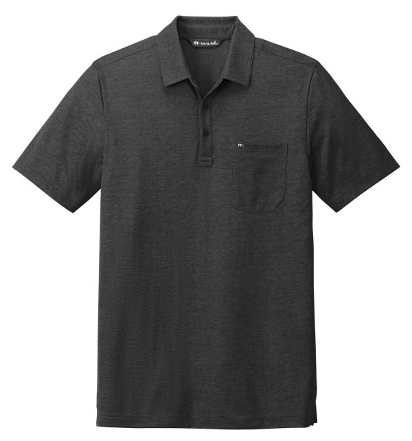 TravisMathew Oceanside Heather Pocket Polo TM1MY404 - Image 3