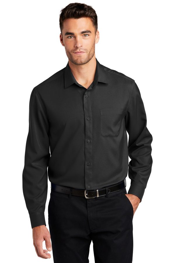 Port Authority  Long Sleeve Performance Staff Shirt W401 - Image 3