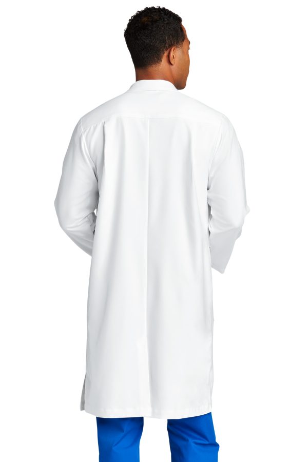 WonderWink Men's Long Lab Coat WW5172 - Image 4