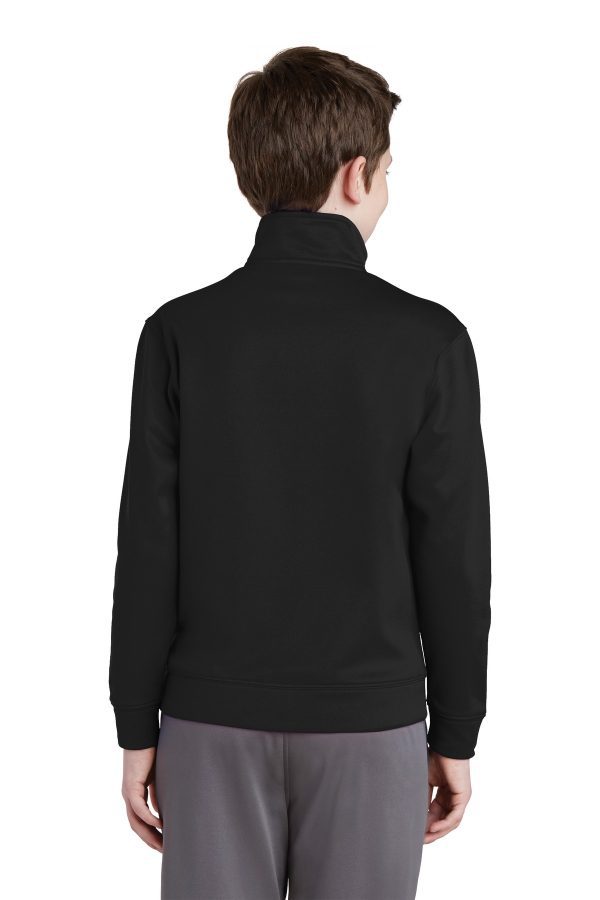 Sport-Tek Youth Sport-Wick Fleece Full-Zip Jacket. YST241 - Image 4