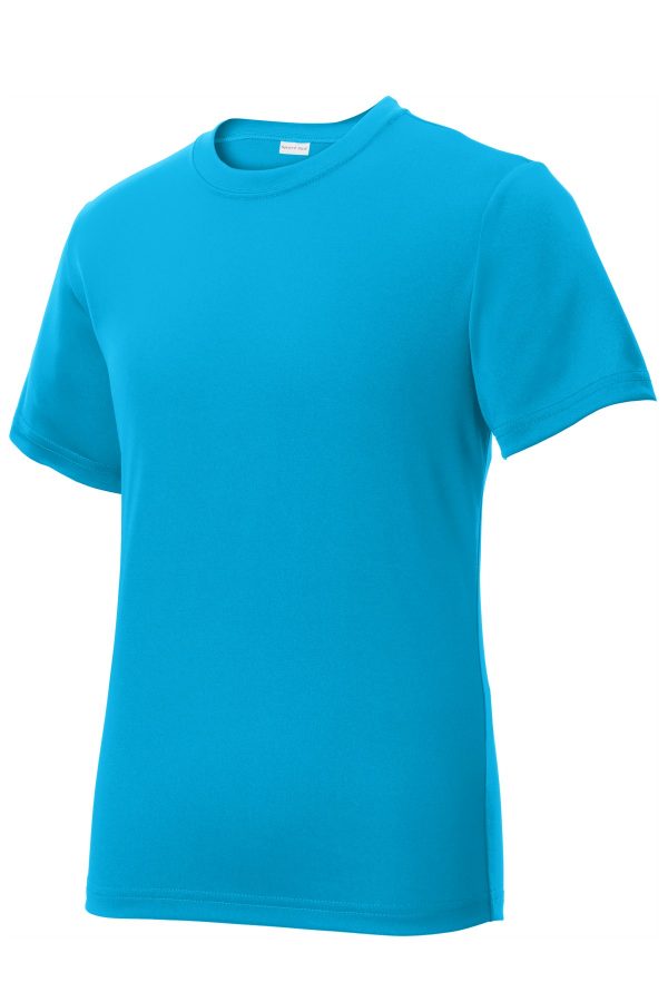 DISCONTINUED Sport-Tek Youth PosiCharge Tough Tee. YST320 - Image 3