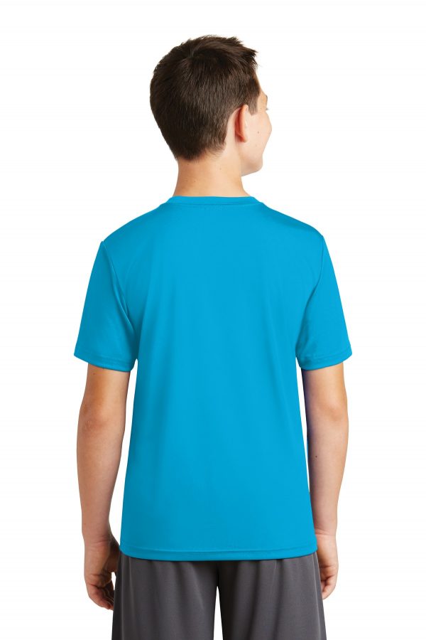 DISCONTINUED Sport-Tek Youth PosiCharge Tough Tee. YST320 - Image 2