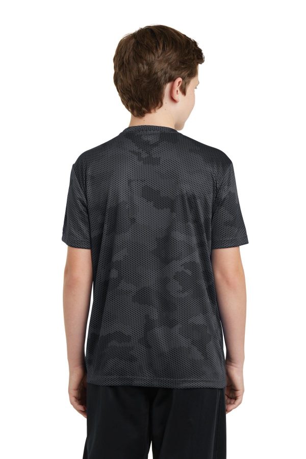 Sport-Tek Youth CamoHex Tee. YST370 - Image 4