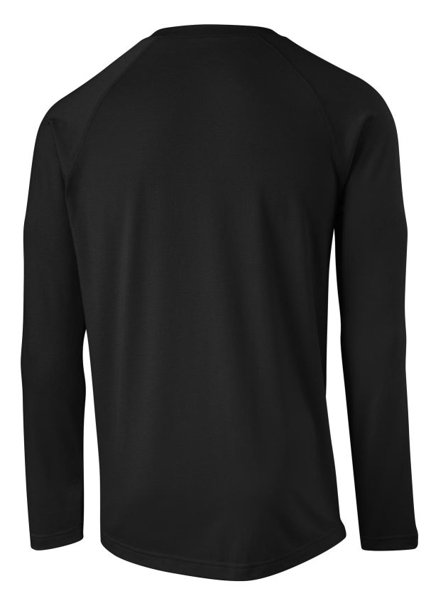 DISCONTINUED Sport-Tek Youth Long Sleeve Ultimate Performance Crew. YST700LS - Image 3