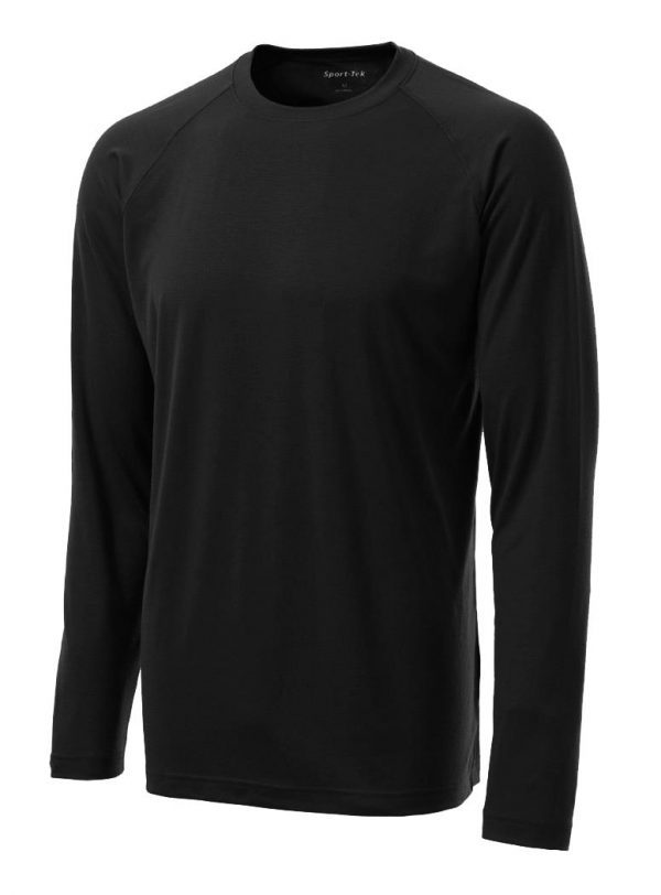 DISCONTINUED Sport-Tek Youth Long Sleeve Ultimate Performance Crew. YST700LS - Image 2