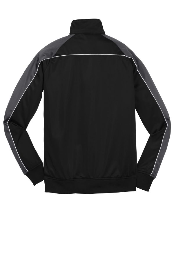 DISCONTINUED Sport-Tek Youth Piped Tricot Track Jacket. YST92 - Image 4