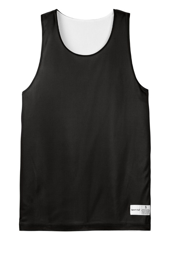 DISCONTINUED Sport-Tek Youth PosiCharge Mesh Reversible Tank. YT550 - Image 2