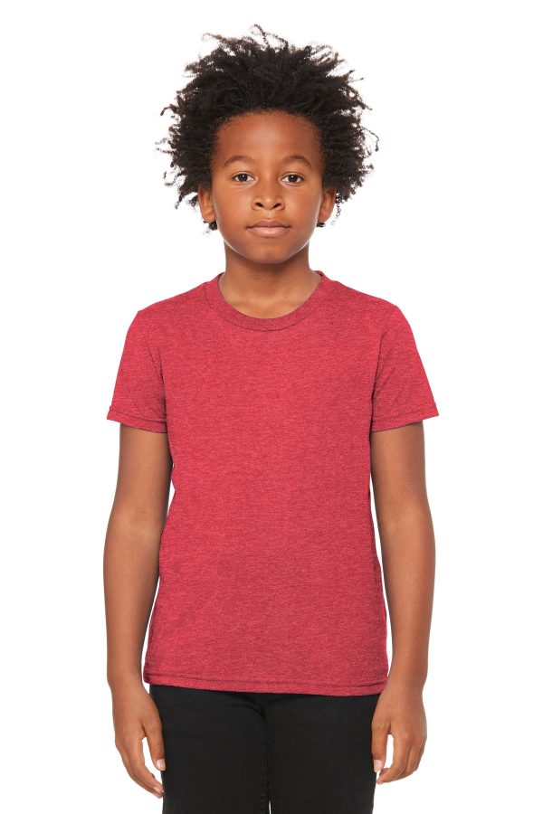 BELLA+CANVAS ® Youth Jersey Short Sleeve Tee. BC3001Y - Image 9