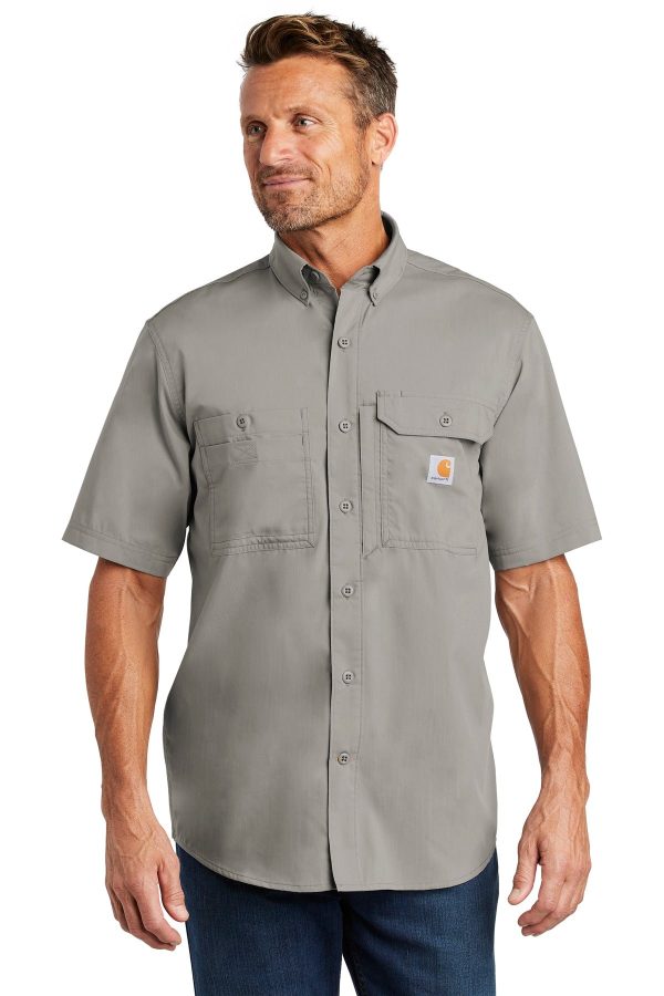 Carhartt Force ® Ridgefield Solid Short Sleeve Shirt. CT102417