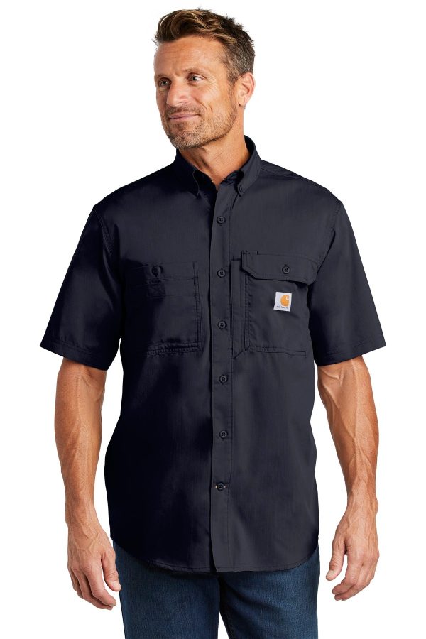 Carhartt Force ® Ridgefield Solid Short Sleeve Shirt. CT102417 - Image 4