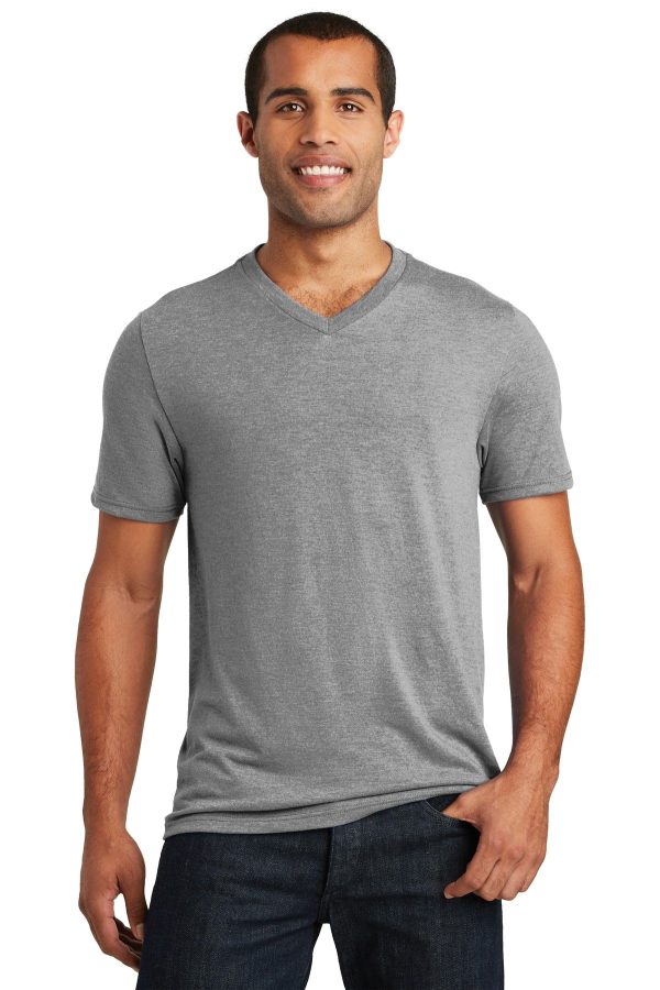 District ®  Perfect Tri® V-Neck Tee. DT1350 - Image 2