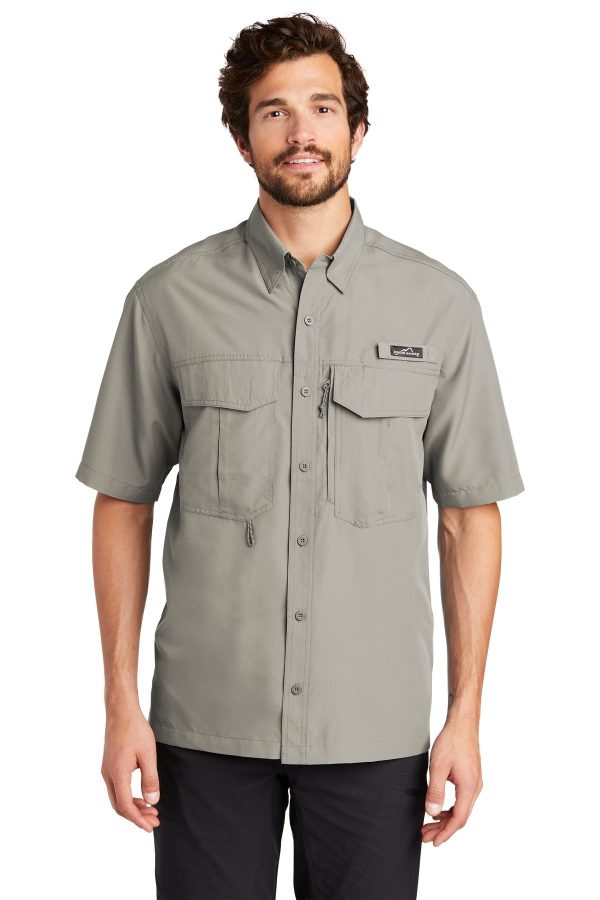 Eddie Bauer® - Short Sleeve Performance Fishing Shirt. EB602 - Image 2